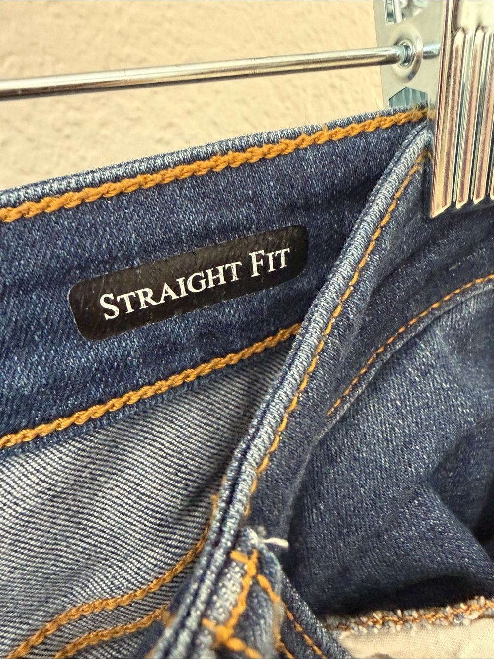 Judy Blue Straight Fit Jeans Dark Wash High Rise Size 15/32 Fits Womens 16 - Picture 3 of 6